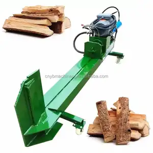 The new type of log splitter, electro-hydraulic, small household wood splitter, wood processing machine