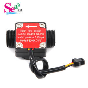 Capteur de débit d'eau à 4 points de haute précision G1/2 Débitmètre électromagnétique à effet Hall dédié avec lecteurs de cartes chauffants - Product Image 2