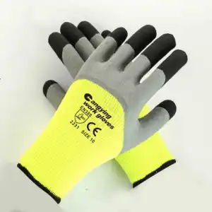 Premiumy Cold Weather Work Gloves Latex Coated Acrylic Winter Gloves
