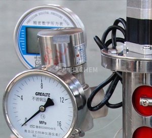 Réacteur d'hydrogénation agité de laboratoire bibo 1L-5L, cuve de réaction en acier inoxydable SS304/316, matériau titane, récipient de chauffage moteur - Product Image 3