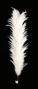 Plumeau en plumes de coq réutilisable et écologique, couleur naturelle, accessoires de nettoyage, manche en bois pour la maison, la voiture, le bureau - Product Image 4