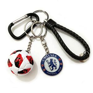 Porte-clés de Football de <span class=keywords><strong>Paris</strong></span> Rome, Promotion personnalisée, pendentif de Fan, écharpe 3d, porte-clés en métal - Product Image 6