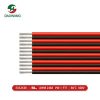 Cable Plano de Cobre de Media Tensión Dao Wang UL2468 300V para Automoción, Industria, Computación, Minería, Marina, con Aislamiento de PVC