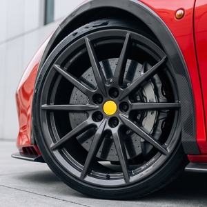 Jantes forgées Bku pour <span class=keywords><strong>Ferrari</strong></span> SF90 <span class=keywords><strong>Spider</strong></span> <span class=keywords><strong>296</strong></span> GTB GT3 <span class=keywords><strong>GTS</strong></span> 812 Competizione 20 21 pouces, jantes en alliage personnalisées en fibre de carbone 5X114.3 - Product Image 2