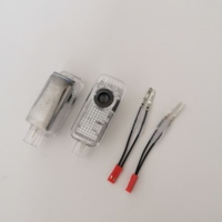 Projecteur de logo de porte de voiture, lampe de bienvenue LED pour Audi A4/A6/A8/A5/Q5/Q7, certifié CE, ajustement universel, 12V DC, rétrofit/mise à niveau