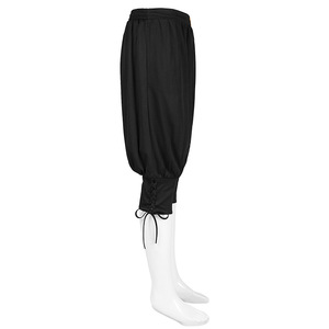 Pantalones pirata hombres Cosplay renacentista Medieval gótico pantalones pirata traje Midi longitud pantalón Knickerbockers - Product Image 3