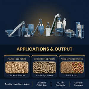 Línea de Alimentación para Animales: Máquina para Alimento de Cobayas y Peces, Máquina de Alimento Acuático para Acuicultura en Perú - Product Image 6