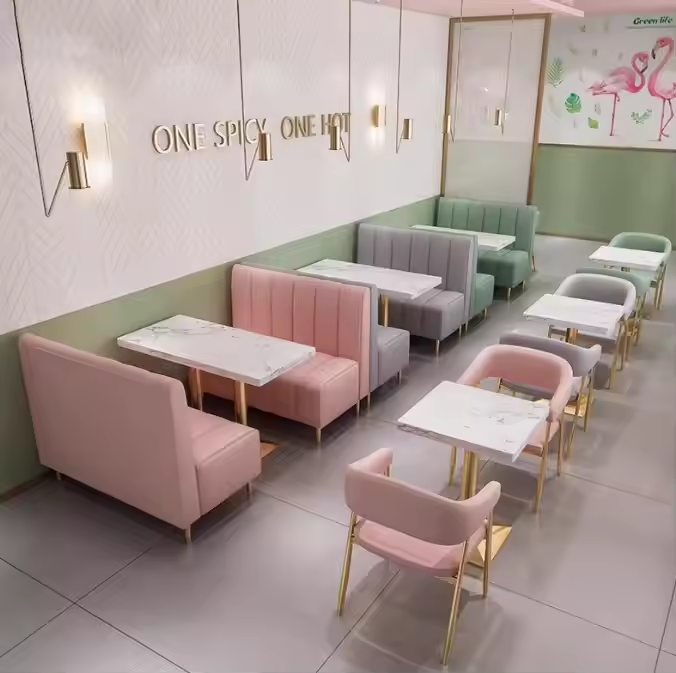 restaurant chair leather