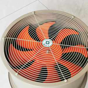 Ventilateur axial industriel à grand volume, lame en alliage d'aluminium, faible bruit, ventilateur de ventilation pour entrepôt - Product Image 4