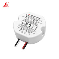 Driver LED à tension constante à variation de lumière par triac, forme ronde, petite taille, 12V 24V 36V 48V, 10W