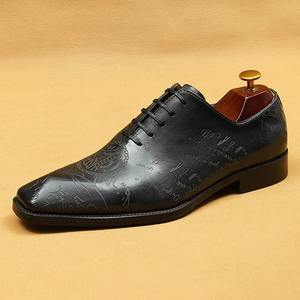 Chaussures Oxford en cuir formelles pour hommes les plus vendues - Antidérapantes, respirantes, légères, à lacets - Product Image 6