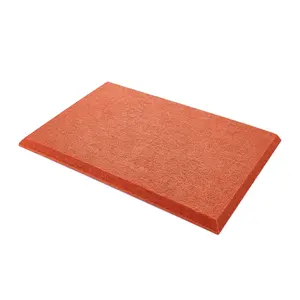 Sound Absorbing Felt Panel 1220*2420mm*9mm Polyester Felt Soundproof Board For Recording Studio