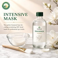 Masque Intensif à l'Hydrolat de Magnolia Blanc (Michelia Alba) – Base de Masque Pure pour des Résultats Professionnels en Spa et Mélange DIY