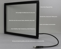 Kit de Pantalla Táctil Infrarroja de 15 Pulgadas para Raspberry PI, Sensor de Marco para Educación Inteligente, Espejo Mágico Todo en Uno, Juegos Digitales