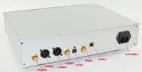 PACKBOXPRICE Nouveau décodeur audio équilibré à puce unique AK4497EQ+AK4118 DAC Entrée fibre coaxiale USB Prise en charge DSD - Argent
