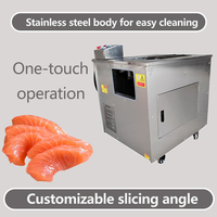Machine de transformation de filets de poisson professionnelle à haute efficacité, coupeuse automatique de bonne qualité