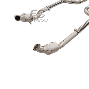 Downpipe di Scarico OEM ad Alto Flusso per Mercedes-Benz W218 CLS300 CLS400 CLS450 3.0T in Acciaio Inox 304 con Isolamento - Aggiornamento Tubo di Scarico Auto - Product Image 3