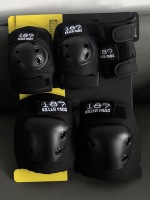 Ensemble de protections importées 187 Killer Pads pour genoux et poignets, pour adultes, pour le roller/skateboard/le ski/le cyclisme