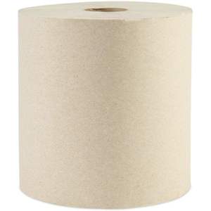 Boardwalk WPBWK32GREEN 8 pulgadas. Toallas de Mano Xtra Roll Verdes de 1 Capa, 800 Ft. x 800 Ft., Naturales (6/Caja) - Product Image 2