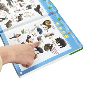 NEW Portuguese and English Educational <b>Sound</b> <b>Book</b> for kids Finger Point Button Interactive <b>Book</b> - Product Image 3