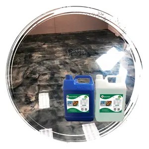 Metallic waterborne Epoxy Resin for Floor Coating Epoxy Primer Clear Epoxy for Top Coat