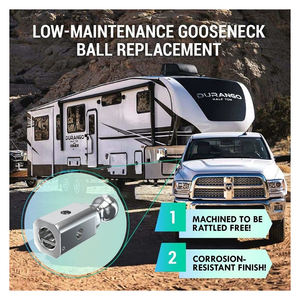 Boule <span class=keywords><strong>d</strong></span>'<span class=keywords><strong>attelage</strong></span> pour remorque à <span class=keywords><strong>col</strong></span> <span class=keywords><strong>de</strong></span> <span class=keywords><strong>cygne</strong></span>, 2-5/16 pouces, acier, nouvelle, charge maximale 30 000 livres, <span class=keywords><strong>crochet</strong></span> intégré, <span class=keywords><strong>attelage</strong></span> pour remorque <span class=keywords><strong>de</strong></span> camping, accessoires <span class=keywords><strong>de</strong></span> voiture - Product Image 6