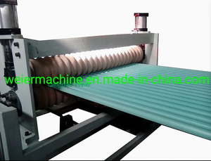 Pmma/Asa + Pvc Geglazuurde Dakpan Maken Machine Productielijn Extruder