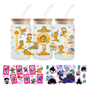 Wholesale Customization Of Various Sizes Of Uv Dtf Cup Transfer Stickers, Waterproof 3D Transfer Stickers