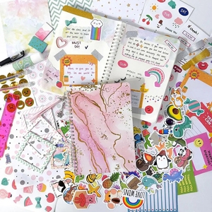 DIY Journal Kit Grand Anniversaire Cadeaux De Pâques Idées <span class=keywords><strong>pour</strong></span> Enfants Filles Tween Art Artisanat Scrapbook Journal Fournitures Culturel Tourisme Ensemble - Product Image 2