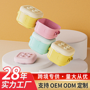 Jiayi Baby Food Container 4Pcs Portable Storage Box For Infant Meal Snack With Lid Safe PP Material - Product Image 2