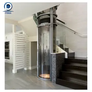 Prima Drei seitlich öffnende Sightseeing-Aufzüge Panorama-Glaslift neues Design Aufzug