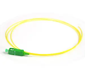 Sc apc monomodo 0.9mm fibra óptica pigtail