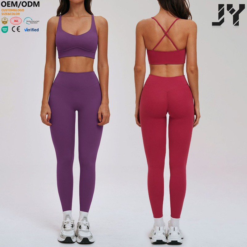 Women Crop Top Long Sleeve Gym