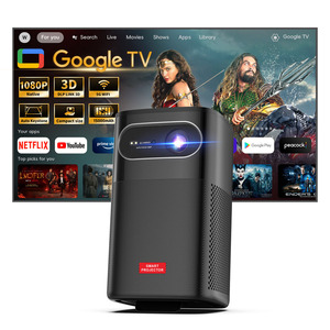 Projecteur rechargeable Toumei M1 1080P DLP, batterie 15000mAh, prise en charge 3D, haut-parleurs 2x10W, commande tactile, cinéma sans fil en extérieur - Product Image 1