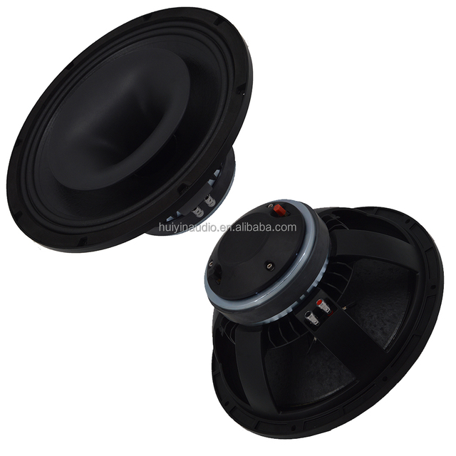 Big Horn 15 Inch Coaxial Speaker Driver 3 Inch 500W RMS 108dB Sensitivity 8 Ohm Impedance Full Range Two-Way Outdoor Subwoofer