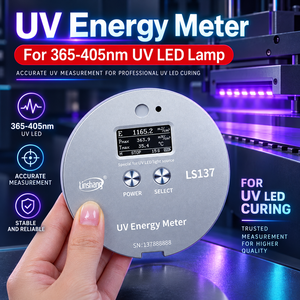Medidor UV Profesional LS137 para Medición de Energía y Temperatura de Curado LED de 340-420nm - Product Image 3