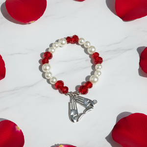 <strong>Red</strong> Color Sigma Pear White and Silver Plating <strong>Bracelet</strong> Large Mariner DST Alloy Necklace <strong>Bracelet</strong> - Product Image 2