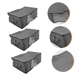 Organizador de Ropa Plegable con Ventana Transparente, Caja Organizadora para Guardar Ropa - Product Image 2