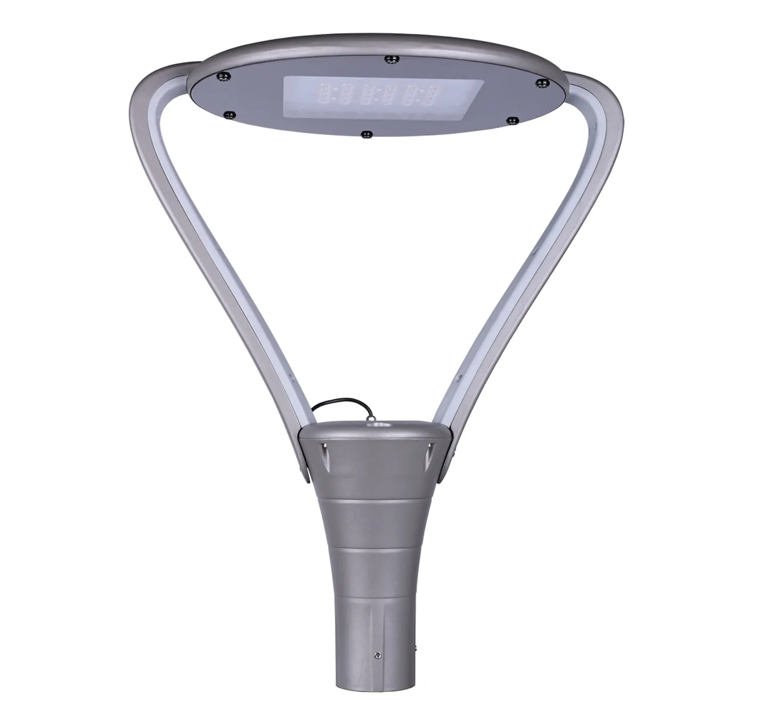 Lampu Tiang Taman Led, Lampu Taman Luar Ruangan IP65 Tahan Air Lanskap Post Top Bundar Led Lampu Taman