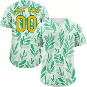 Prix d'usine Logo personnalisable chemise de sport Polyester sublimé mode rue Baseball uniforme jeunesse Baseball Jersey - Product Image 2