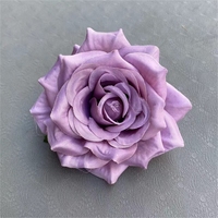 Têtes de roses artificielles en soie en gros d'usine, plusieurs couleurs, pour décoration murale florale, luxe moderne, Saint-Valentin, remise des diplômes