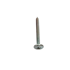 Tornillos Autorroscantes # 8 x 1-5/8" Tornillo de cabeza de armadura modificada, CR3+ Zinc 3Um Bake 4H, para techos, acero al carbono C1022, Homn Reen - Product Image 2