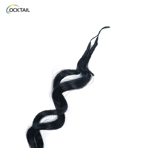 Extensions de cheveux synthétiques en fibres de protéines bio Water Wave, nouveau design, faciles à utiliser, avec cordon - Product Image 1