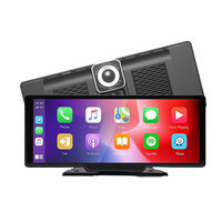 Caméra de recul H505F avec écran tactile HD 10,26 pouces, CarPlay et Android sans fil, et DVR, garantie 1 an