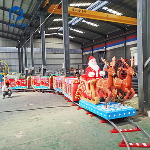 Train de Noël à prix d'usine, manège de parc d'attractions, mini-train sur rail express - Product Image 3