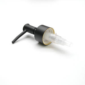 زجاجة بوسطن كهرمانية اللون سعة 1000 مل (1 لتر) مع مضخة توزيع - Product Image 3