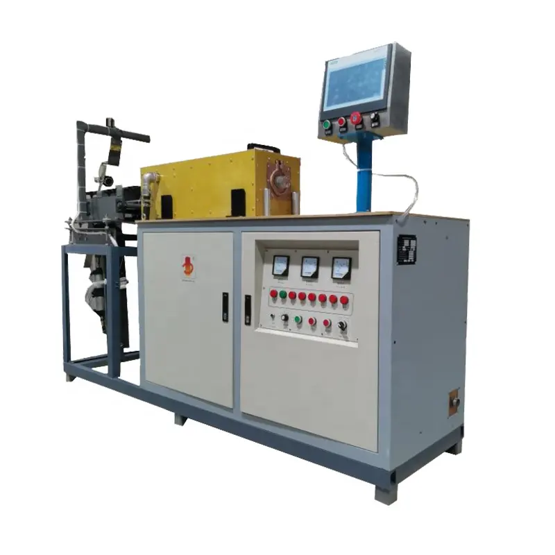 Medium Frequency 120kw Induction Heating Forging Furnace For Short Bar Heating