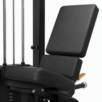 Machine 2-en-1 d'extension et de flexion des jambes assise, équipement de gym commercial, entraîneur musculaire des jambes, machine de musculation et de fitness