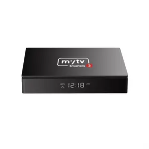 Set-top box para MyTV-T9 S905W2 Android 11 4 + 32GB 8K versão TV IPTV middleware Mytv Smaretrs 3 player Melhor reprodutor de mídia para streaming