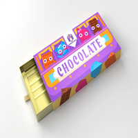 Boîte à biscuits pliable personnalisée recyclable avec laminage mat et revêtement UV, boîte d'emballage alimentaire pour gâteaux en carton blanc
